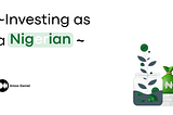 Investing as a Nigerian