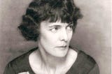 Writer H. D. in 1922