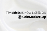 TimeBitEx Is Now Listed On CoinMarketCap