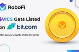 RoboFi — VICS Token Listing Announcement