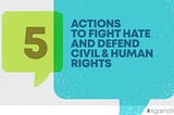 Five Things You Can Do To Combat White Supremacy