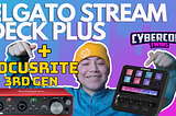 Elgato Stream Deck Plus + WAVE LINK + Focusrite Scarlett 3rd gen Audio Setup