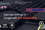 Gain top rankings in Google with SEO copywriting