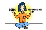 How to facilitate a roles and responsibilities workshop — illustration by Ian Viggars