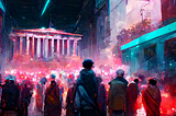 In the districts of Artemis: The Colonnade District