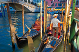 Gondola Stand, Venice, Italy