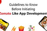 Zomato Like App Development
