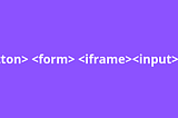 HTML 較常用及複雜的標籤詳解