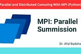 Parallel Summation using MPI in Python with mpi4py