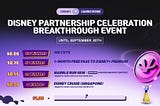 Disney Partnership Celebration Breakthrough Event