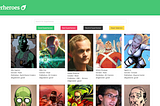 Javascript Superheroes Project