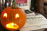 The IS Department Haunted Pumpkin