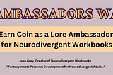 Are you Neurodivergent, a Writer, a Fantasy Fiction lover, and want to earn some extra cash?