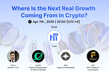 🚀 Where Is the Next Real Growth in Crypto?