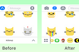 iMessage Stickers Redesign