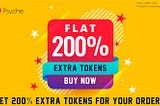 200% Extra Tokens