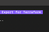 Importing your existing Azure resources under the management of Terraform using Azure Terrafy