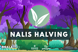 Nalis emission halving and maximum supply