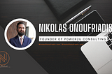 Nikolas Onoufriadia | Founder of Power2U Consulting | Boston, MA