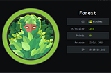 HacktheBox — Forest