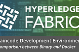 How you can run a Hyperledger Fabric v2 Chaincode Development Network