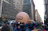 My first Macy’s Parade… Had to be on a Day of Record-Low Temperature