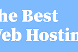 Free hosting fow new bloggers!