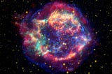 A nasa image of dying star