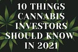 cannabis investment guide 2021 by cannabisinvestingforum.com