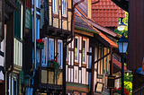 Beautiful timber-frame houses in Wernigerode, Germany