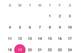 Everyday UI: Android’s Material Calendar Picker