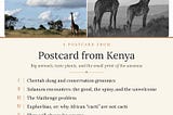 Postcard from Kenya: Big animals, toxic plants, and the small print of the savanna