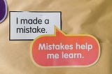 My relationship with mistakes in Writing