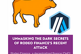 RRUPDATE📍: Unmasking the Dark Secrets of Rodeo Finance’s Recent Attack