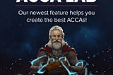 BetBull’s wizard introducing acca lab