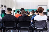 Photo of students in a classroom