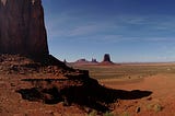 Vue panoramique de Monument Valley aux Etats-Unis