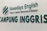 Nowadays English