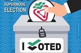 A vote, a node, a decentralized road