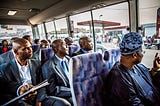 Through the Lens : January 2016, Gov. Abiola Ajmobi in Photographs