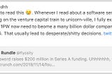 DHH tweeted about his concerns that our funding announcement would ultimately destroy 1Password.
