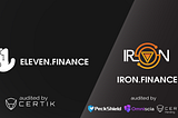 Eleven Finance and Iron Finance — A partnership.