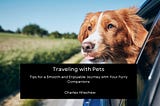 Traveling with Pets: Tips for a Smooth and Enjoyable Journey with Your Furry Companions