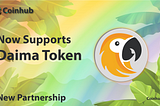 Daima Token X Coinhub partnership