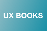 UX Books