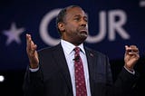 On April 12th, Ben Carson Got Stuck in An Elevator