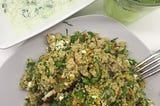 Recipe #3: Vegetable couscous & Tzatziki