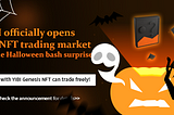 YIBI official Genesis NFT will be officially opened for trading on October 31!