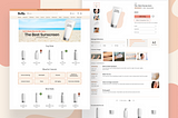 Bella Cosmetics — eCommerce UX/UI Case Study