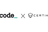 CertiK has joined CODE as an Associate Member